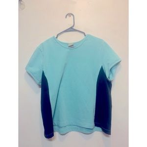 L.L Bean Blue Short Sleeve T-Shirt
